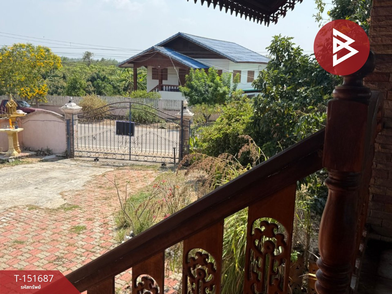 ขายบ้านเดี่ยวพร้อมที่ดิน เนื้อที่ 1 งาน 25.3 ตร.วา เวียงหนองล่อง ลำพูน