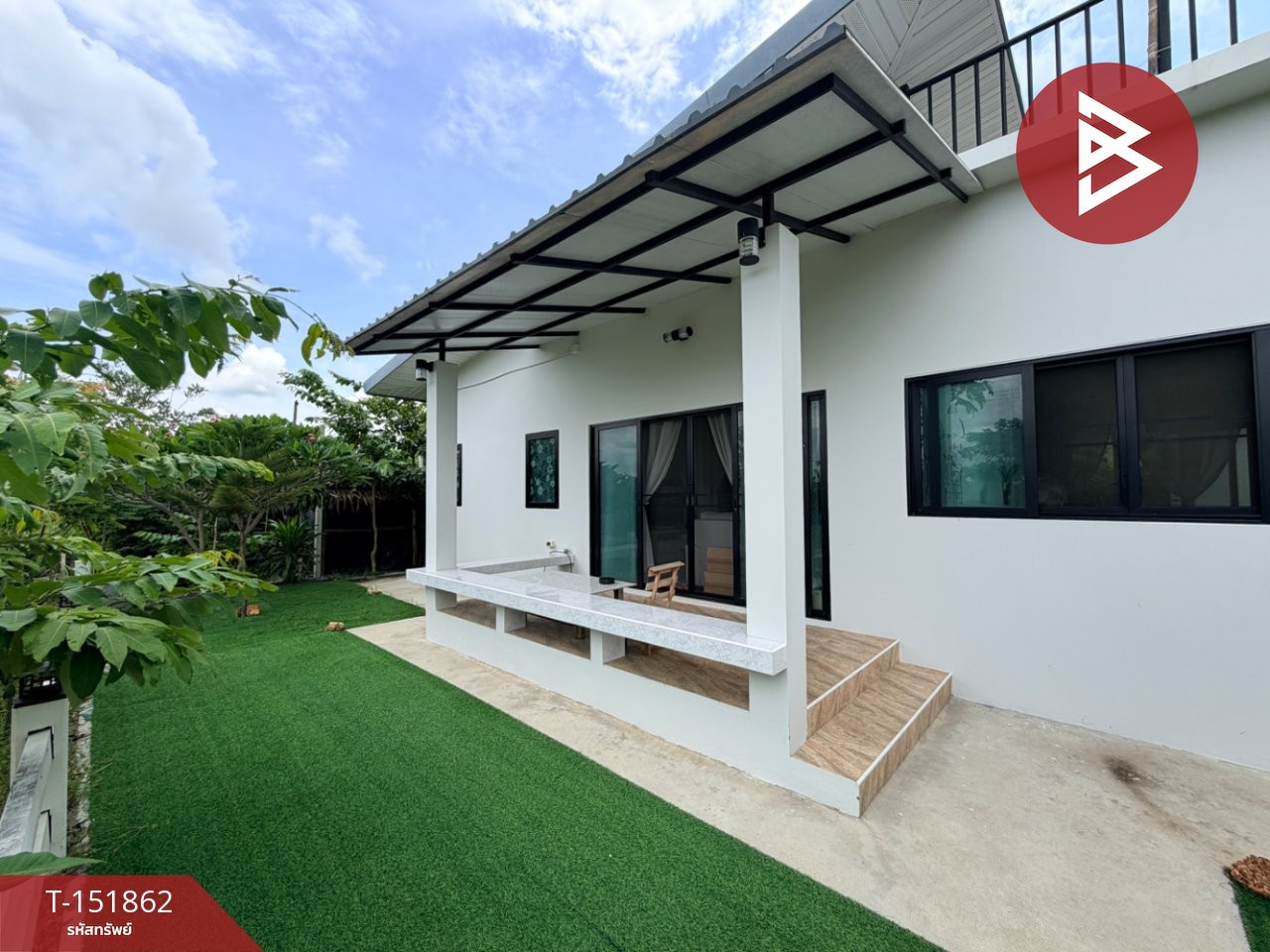 ขายบ้านเดี่ยวพร้อมที่ดิน เนื้อที่ 8 ไร่ 1 งาน 84 ตร.วา บ้านโป่ง ราชบุรี พื้นที่กว้างขวางมีบ่อปลา
