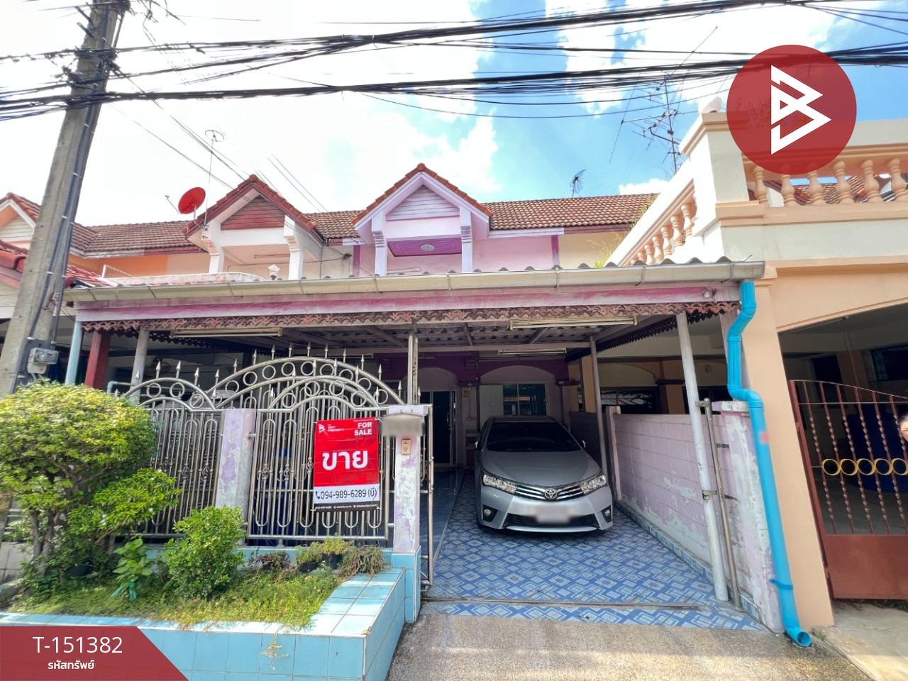 ขายทาวน์เฮ้าส์ หมู่บ้านวงศ์ชัยนคร (Wongchai Nakorn) บางบัวทอง นนทบุรี