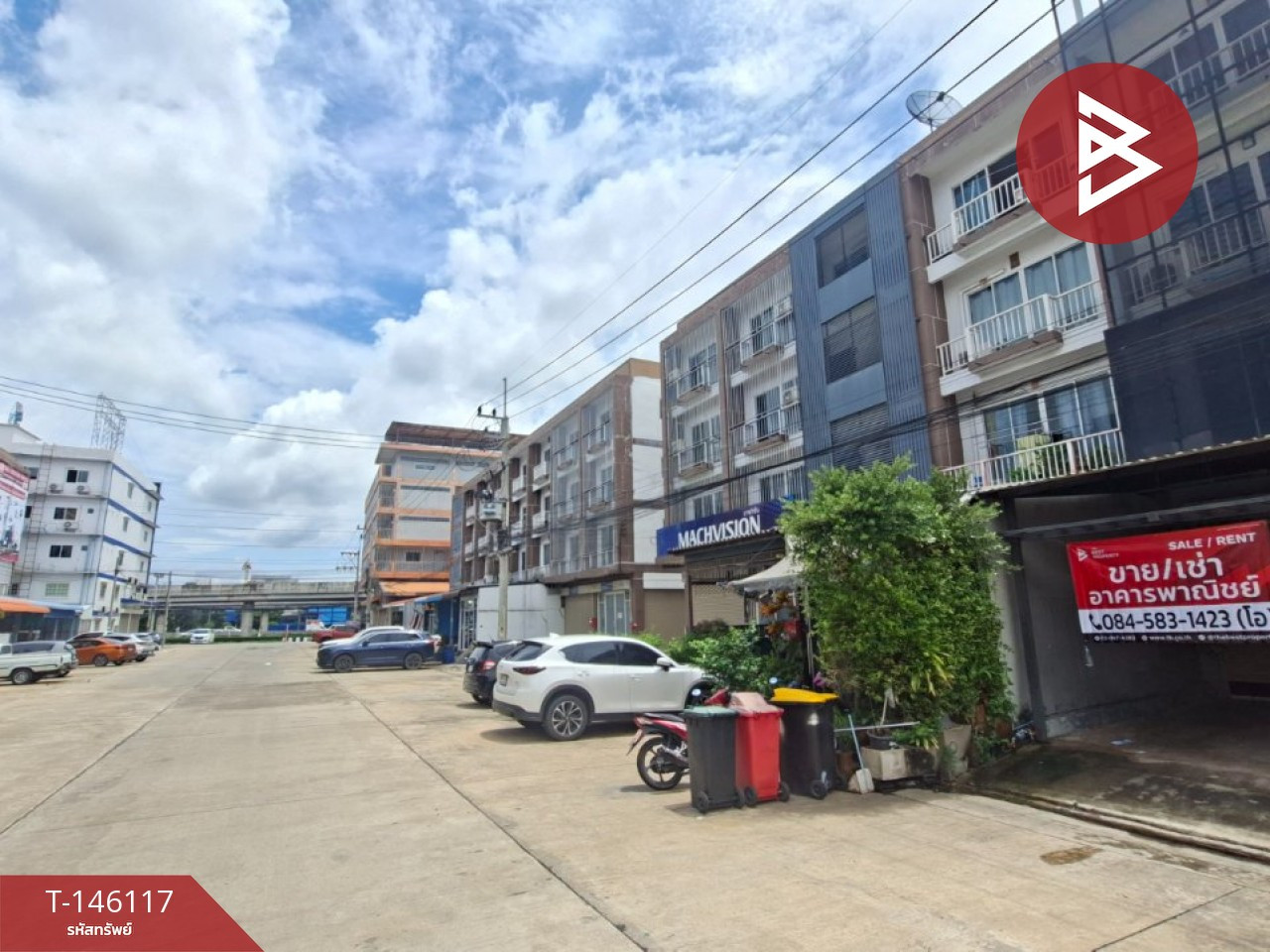 ขาย/ให้เช่า อาคารพาณิชย์ 4 ชั้น โครงการมั่งมีนคร คลองหลวง รีโนเวทใหม่