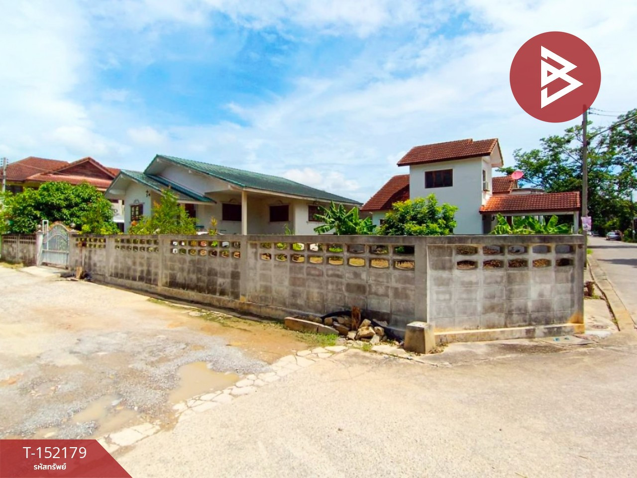 ขายบ้านเดี่ยวพร้อมที่ดิน เนื้อที่ 1 งาน 51.7 ตร.วา ลาดใหญ่ สมุทรสงคราม