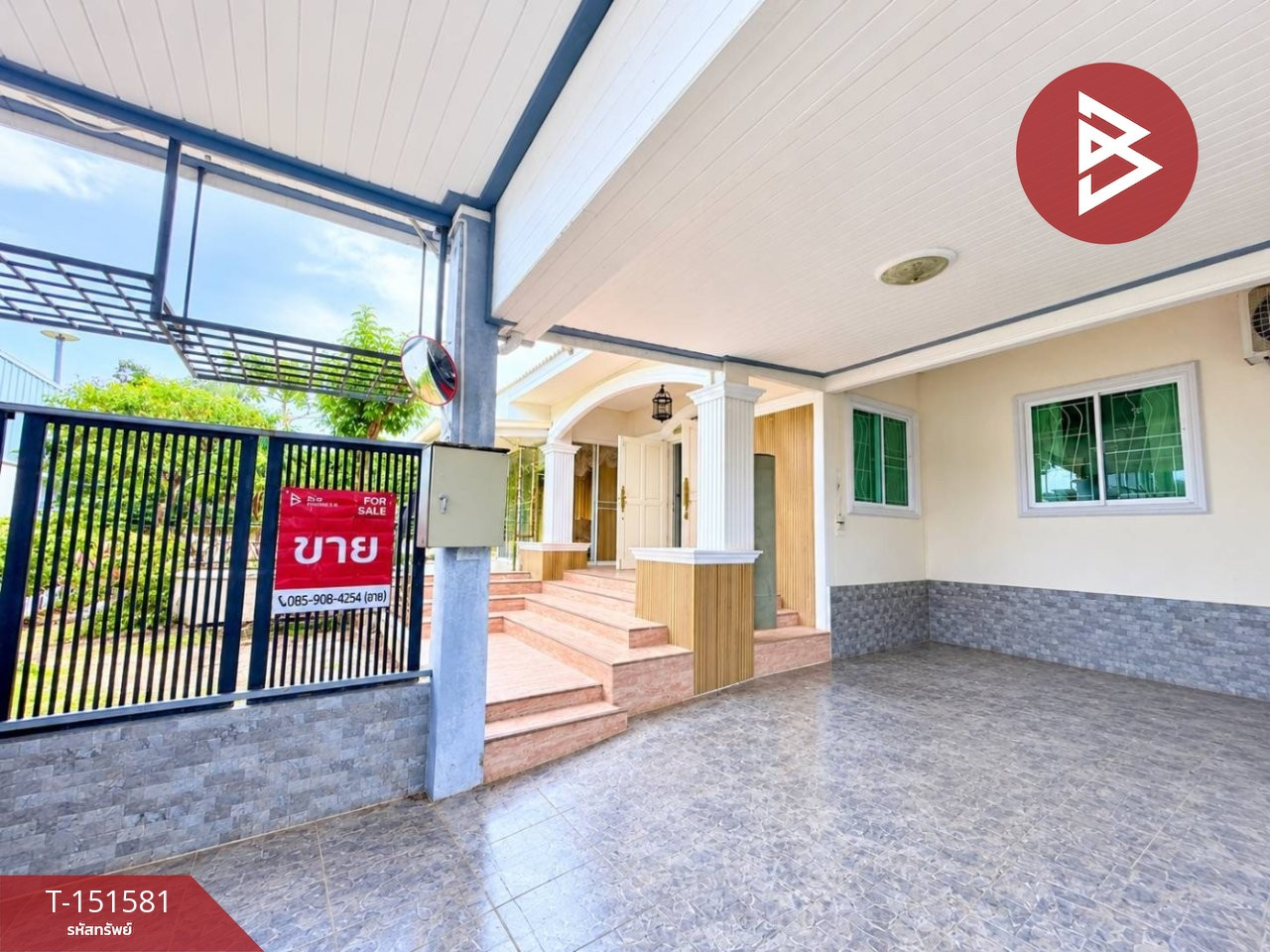 ขายบ้านเดี่ยวหลังริม หมู่บ้านสามัคคี 48 บางเสร่ สัตหีบ ชลบุรี