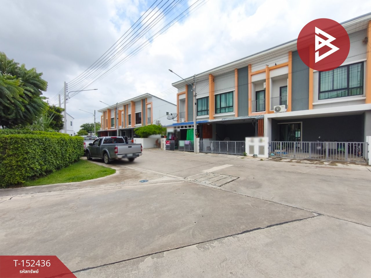 ขายทาวน์เฮ้าส์ หมู่บ้านมาย-กรีน @บางนา กม.42 (My Green @Bangna KM.42) บางปะกง ฉะเชิงเทรา
