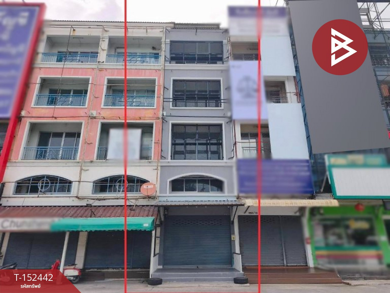 ขายอาคารพาณิชย์ หมู่บ้านทรัพย์รุ่งเรืองซิตี้ สมุทรปราการ