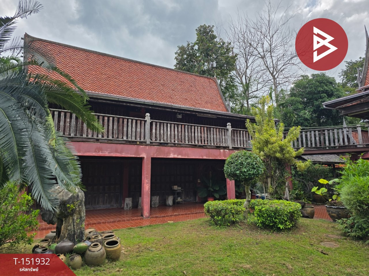 ขายบ้านเรือนไทยพร้อมที่ดิน เนื้อที่ 4 ไร่ 68 ตร.วา แกลง ระยอง