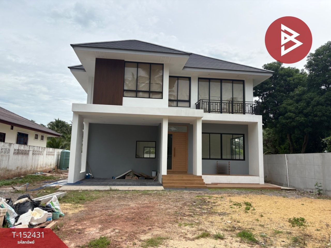 ขายบ้านเดี่ยว 2 ชั้น เนื้อที่ 1 งาน 33.6 ตร.วา ท้ายหาด สมุทรสงคราม
