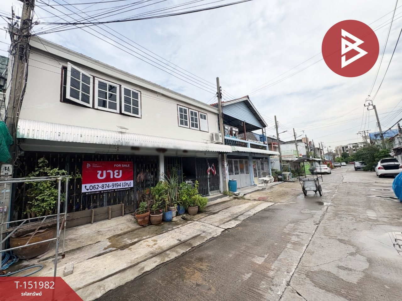 ขายทาวน์เฮ้าส์แฝด หมู่บ้านสำราญสุข ปากเกร็ด นนทบุรี