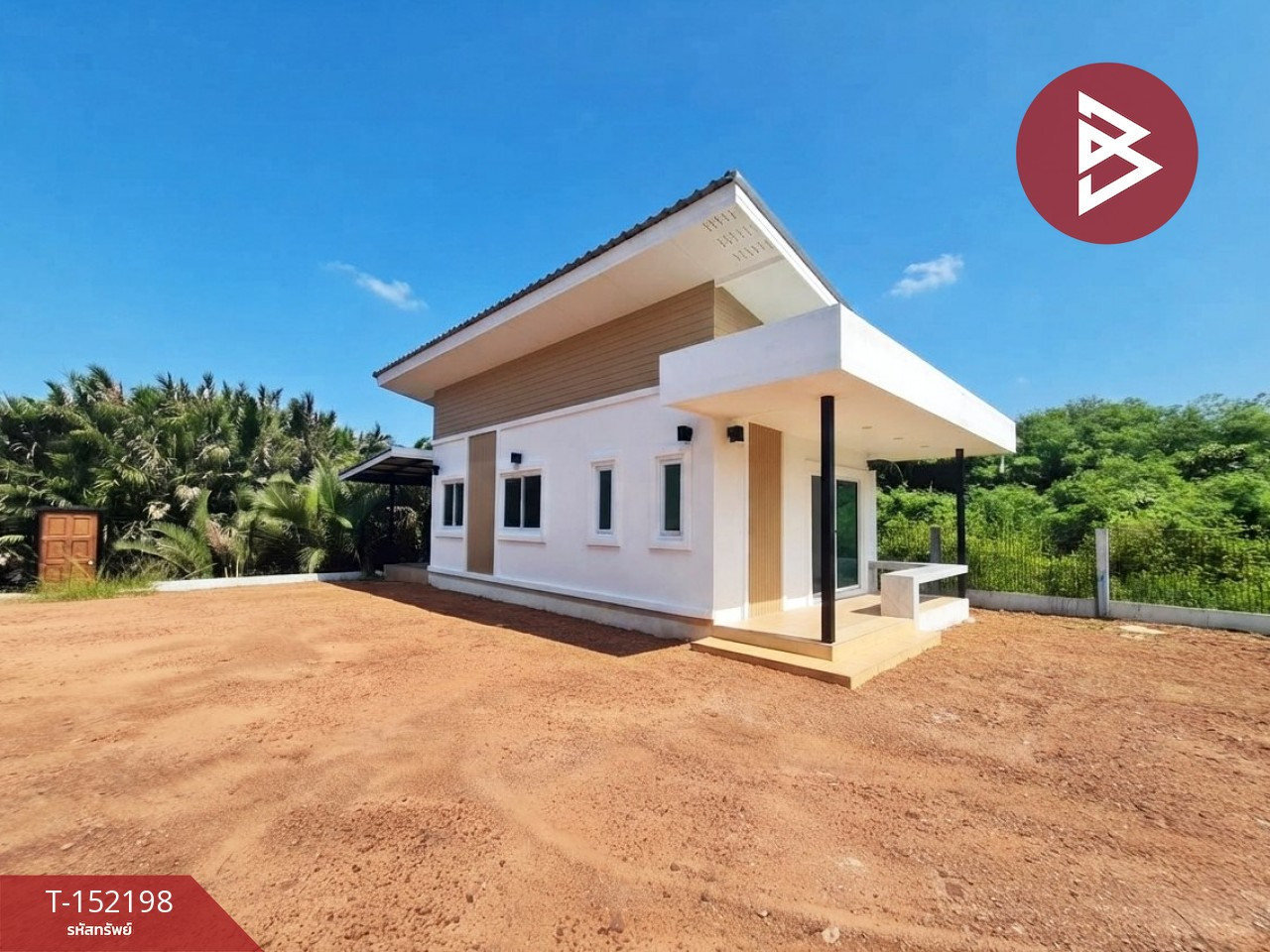 ขายบ้านเดี่ยวพร้อมที่ดิน เนื้อที่ 1 งาน 17.1 ตร.วา นางตะเคียน สมุทรสงคราม