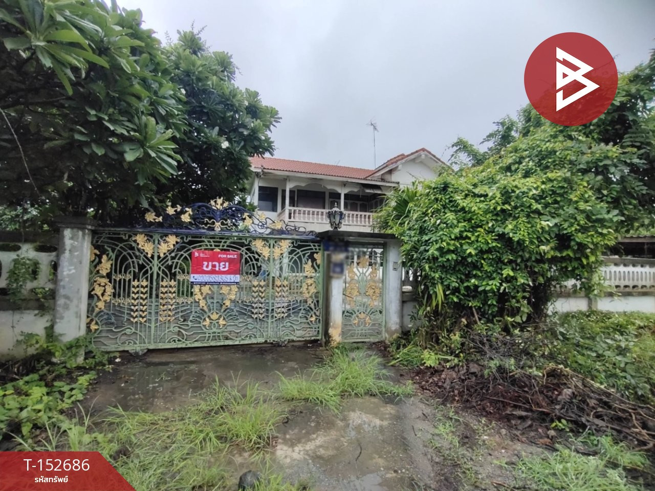 ขายบ้านเดี่ยวพร้อมที่ดิน เนื้อที่ 2 ไร่ 82 ตร.วา สามชุก สุพรรณบุรี