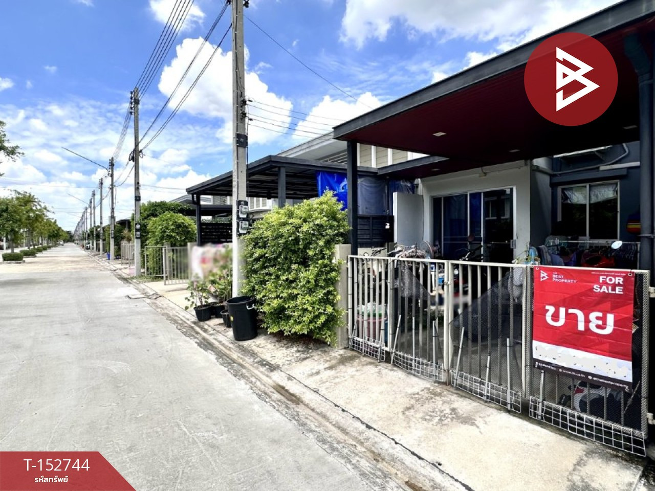 ขายทาวน์เฮ้าส์ หมู่บ้านลุมพินี ทาวน์ วิลล์ รังสิต-คลอง2 (Lumpini Town Ville Rangsit Klong2) ธัญบุรี ปทุมธานี