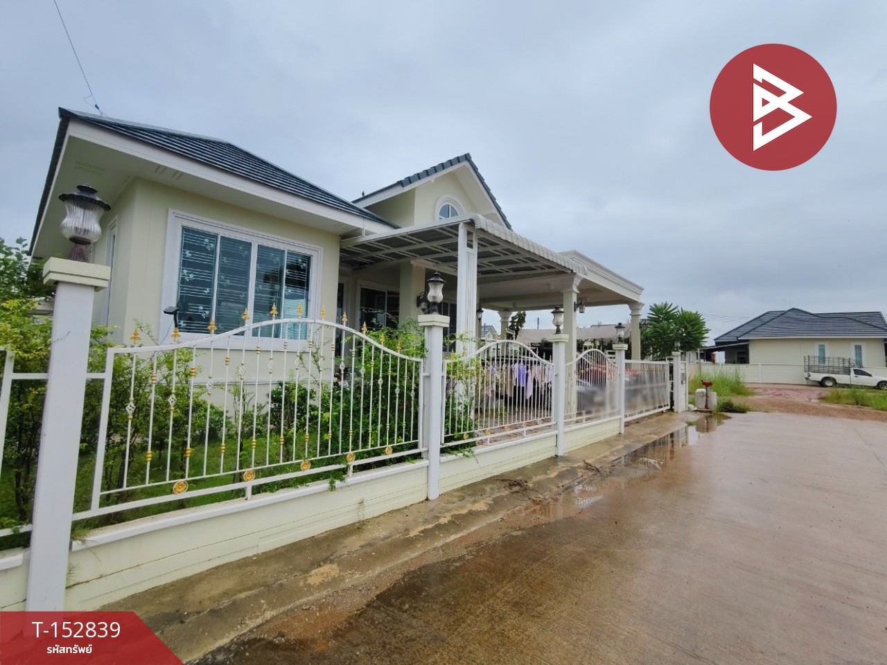 ขายบ้านเดี่ยวชั้นเดียว เนื้อที่ 76.5 ตร.วา เจดีย์หัก ราชบุรี