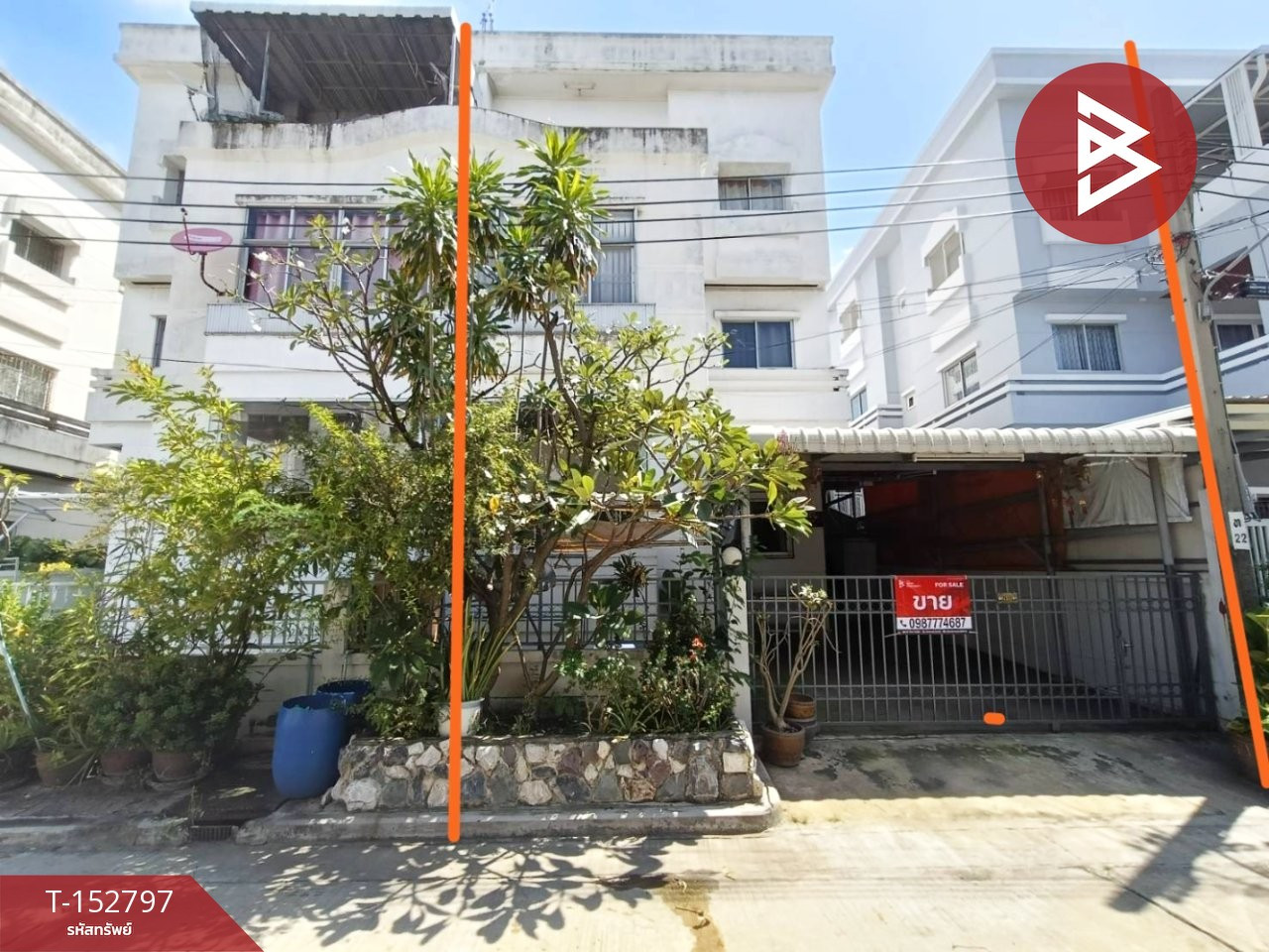 ขายบ้านแฝด หมู่บ้านศรัญญา พระราม 2 (Saranya Rama 2) บางขุนเทียน กรุงเทพมหานคร