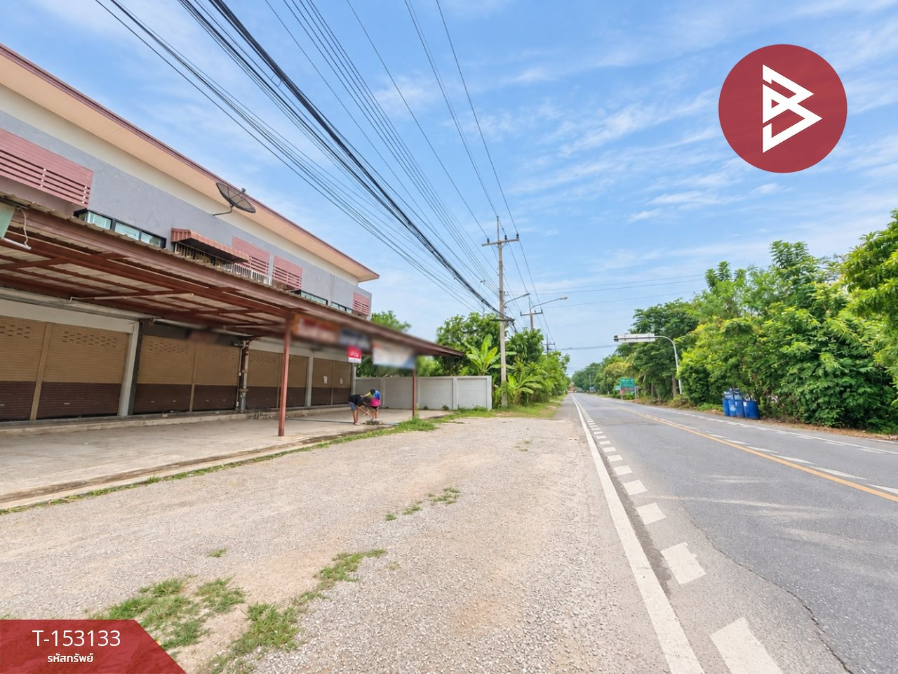 ขายอาคารพาณิชย์ 2 ชั้น เนื้อที่ 26 ตร.วา บางคนที สมุทรสงคราม
