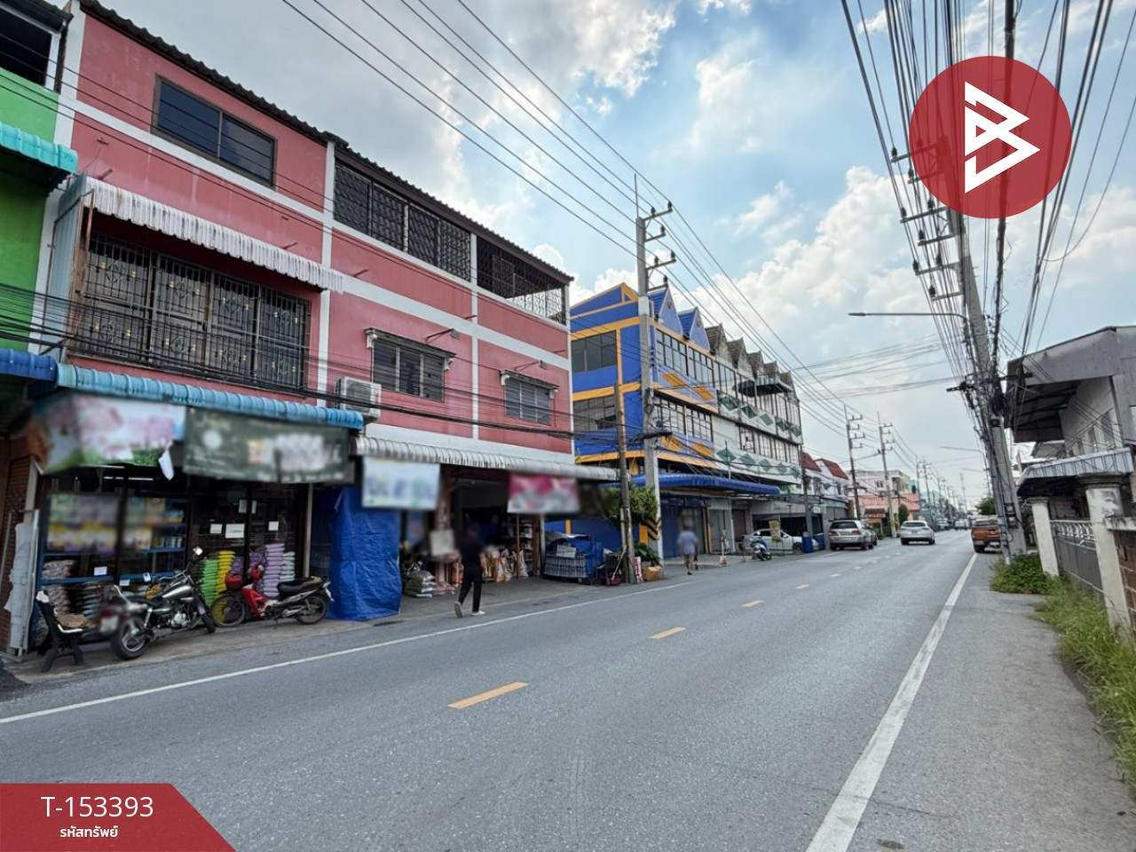 ขายอาคารพาณิชย์ 3 ชั้นพร้อมทำกิจการ ซอยโรมัน สามพราน นครปฐม ทำเลดี