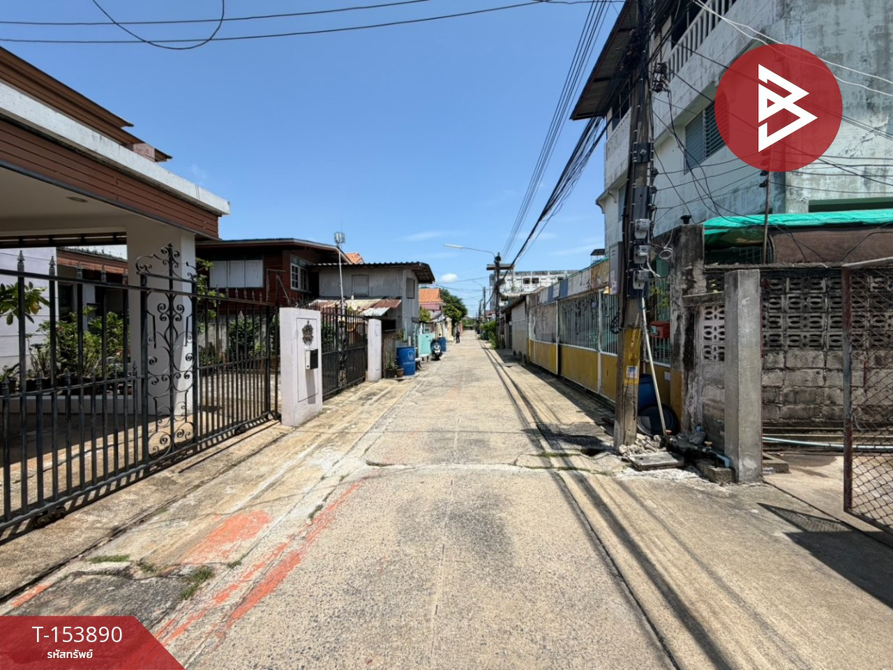 ขายบ้านเดี่ยวพร้อมที่ดิน เนื้อที่ 53 ตร.วา ชุมชนจามรเดชเจริญ ปทุมธานี