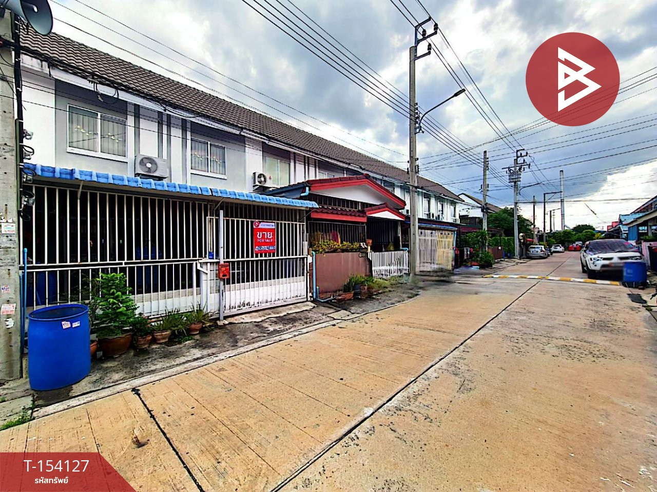 ขายทาวน์เฮ้าส์ หมู่บ้านพฤกษา59/2 สุขุมวิท-บางปู ท้ายบ้านใหม่ สมุทรปราการ