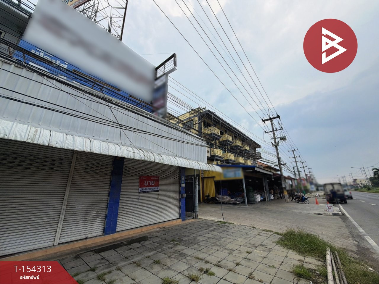 ขายอาคารพาณิชย์ 2 คูหา เนื้อที่ 56 ตร.วา โพธาราม ราชบุรี