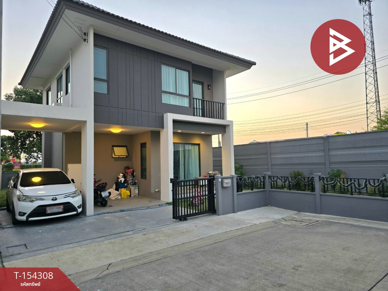 ขายบ้านแฝด หมู่บ้านพลีโน่ สุขสวัสดิ์-ประชาอุทิศ (Pleno Suksawat-Prachauthit) สมุทรปราการ