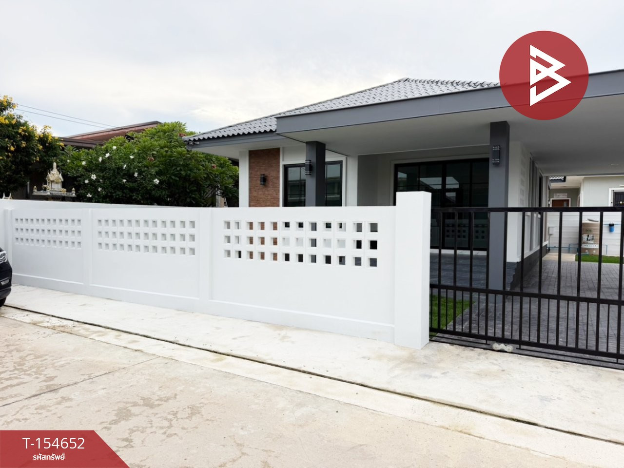 ขายบ้านเดี่ยวชั้นเดียว เนื้อที่ 61.1 ตร.วา โพธาราม ราชบุรี