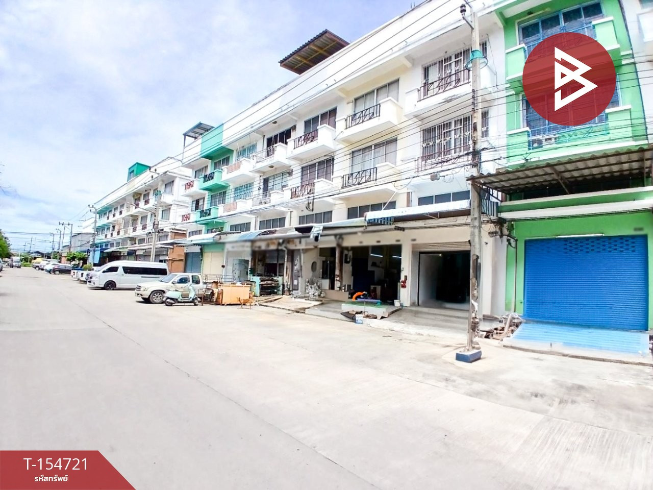 ขายอาคารพาณิชย์ 3 ชั้น หมู่บ้านทรัพย์รุ่งเรือง บางปู สมุทรปราการ