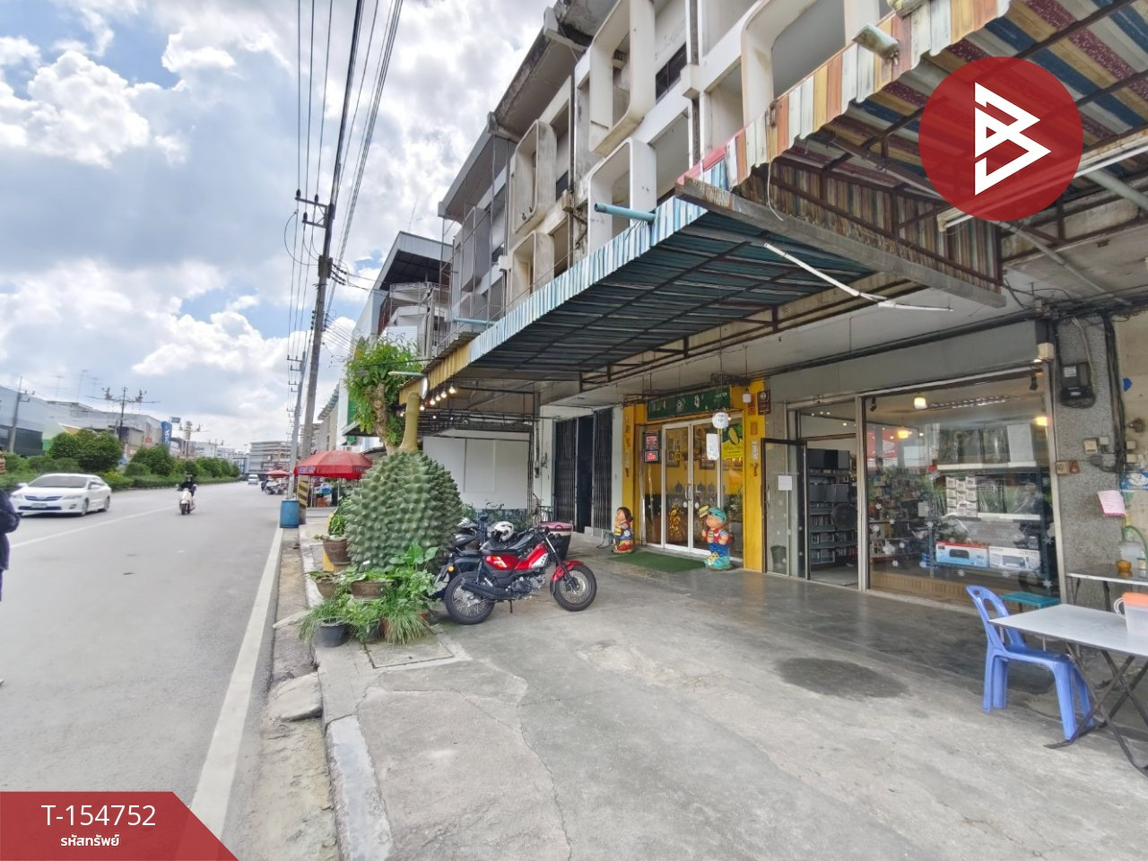 ขายอาคารพาณิชย์ 3 ชั้น เนื้อที่ 18 ตร.วา บ้านโป่ง ราชบุรี
