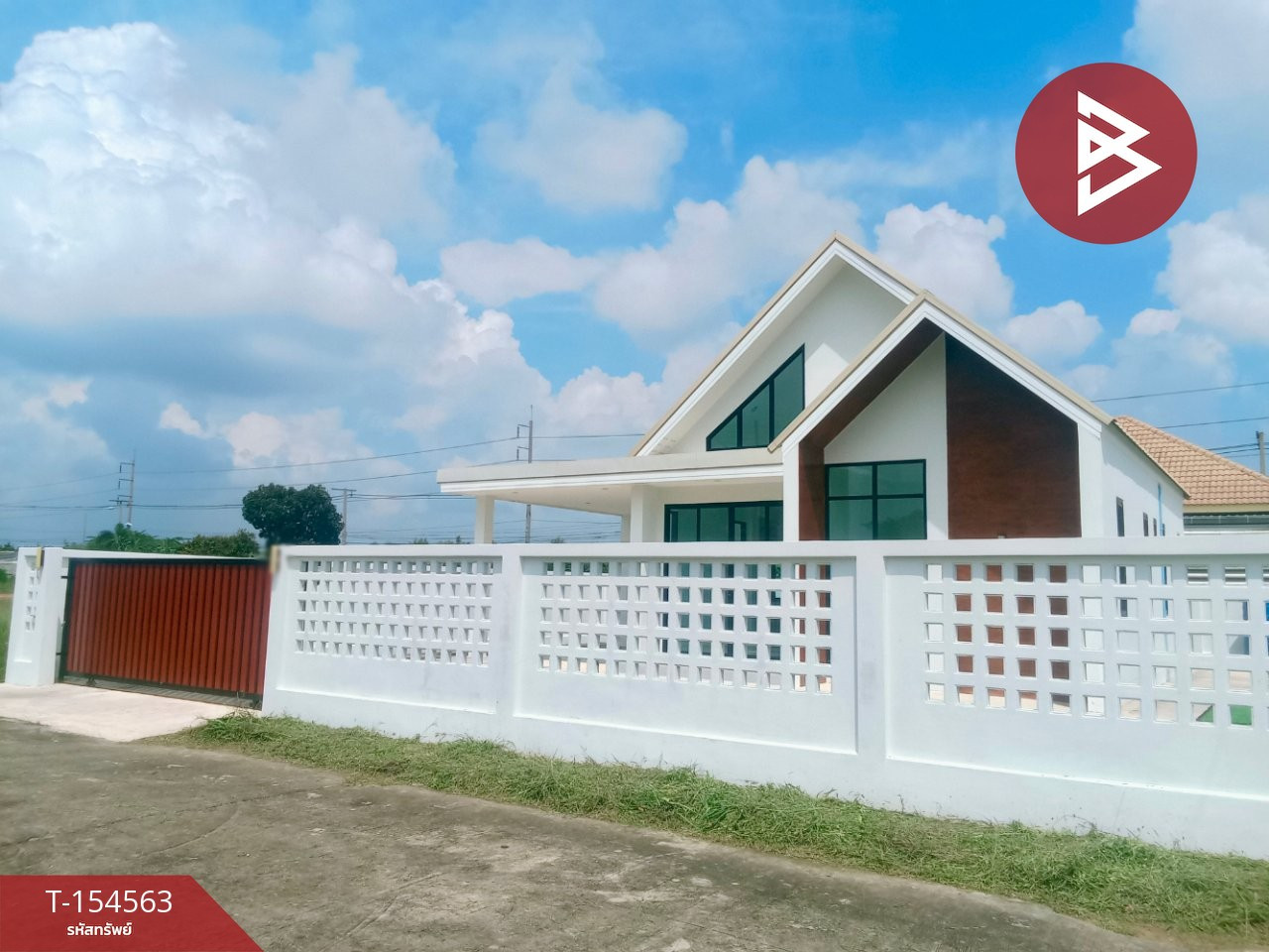ขายบ้านเดี่ยวสวย เนื้อที่ 80 ตร.วา ต.หินกอง เมืองราชบุรี สไตล์นอร์ดิก
