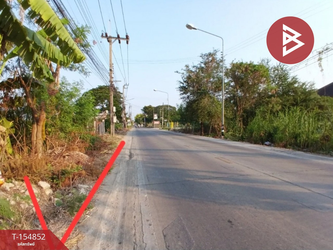 ขายที่ดิน เนื้อที่ 165.4 ตารางวา บางใหญ่ นนทบุรี ทำเลดี