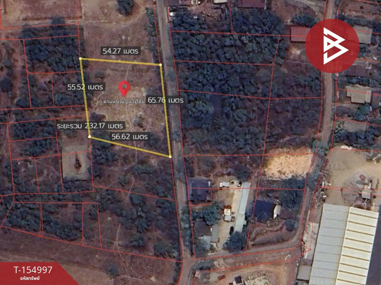 ขายที่ดิน เนื้อที่ 1 ไร่ 3 งาน 85 ตร.วา สามพร้าว อุดรธานี
